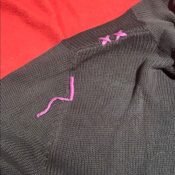 Long mock neck sweater - Picture 3 of 6